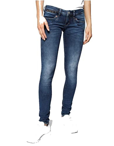 Herrlicher Women's Piper Slim Organic Denim Jeans, Blue Desire Destroy L32, W31/L32 on Sale